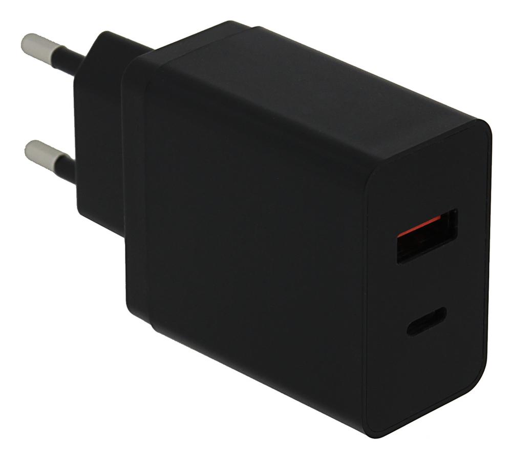 PATONA Premium GaN PD36W Adattatore nero 1x USB-C 1x USB-A PD3.0 QC3.0