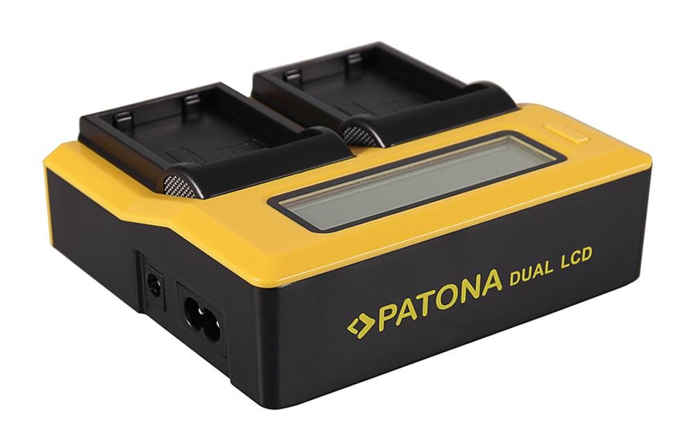 PATONA Cargador Dual LCD USB para Nikon ENEL14 EN-EL14