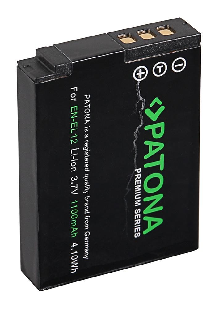 PATONA Premium Batteria per Nikon EN-EL12 CoolPix AW100 AW110 P300 P310 P330