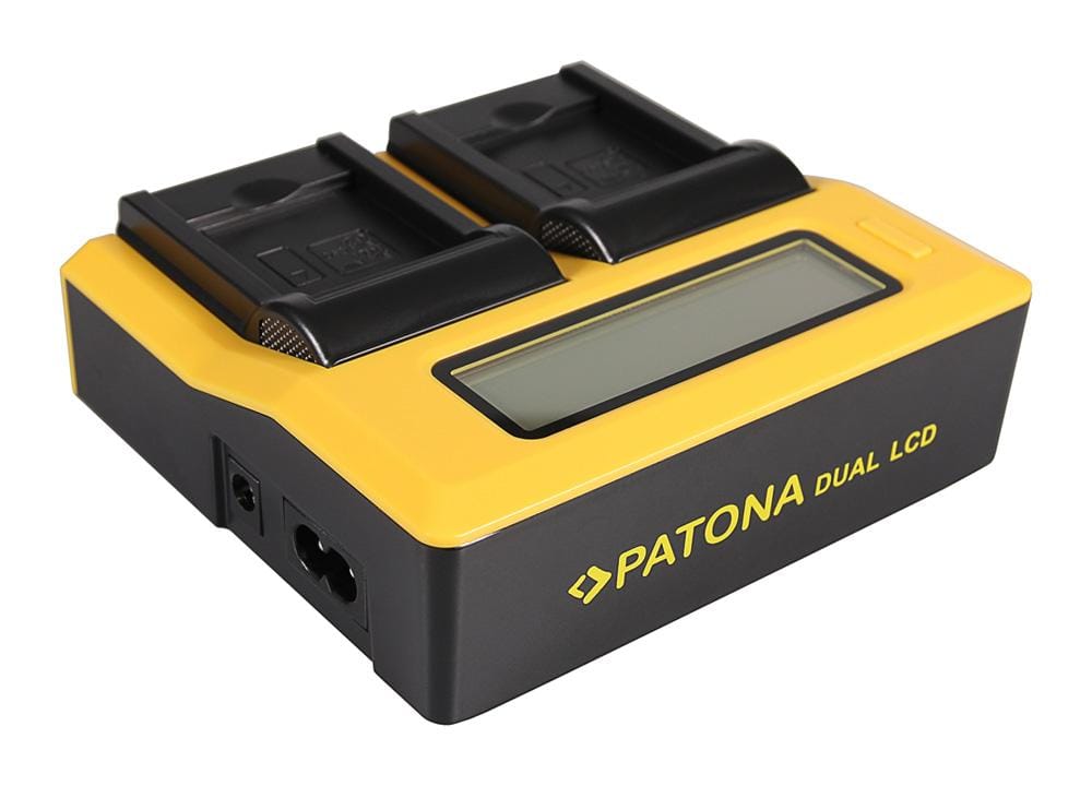 PATONA Dual LCD USB Charger for Nikon EN-EL19, Casio NP-120 and CoolPix S2500 S3100 S4100