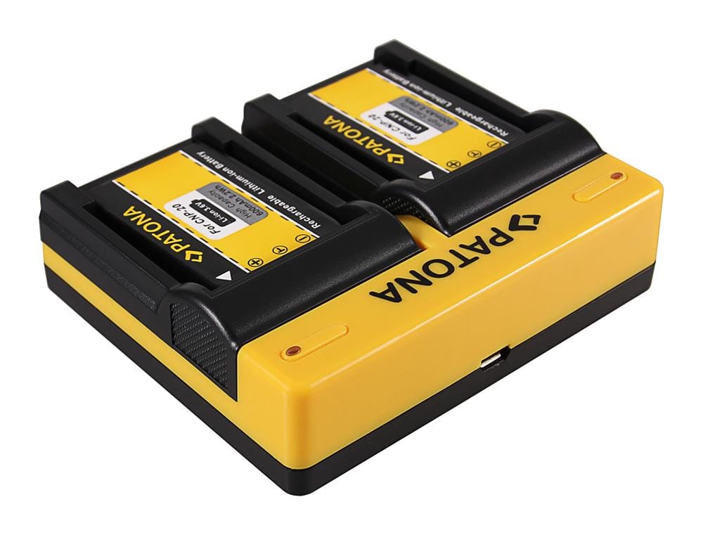 PATONA Carregador Dual para Casio NP-20 Exilim EXM1 EX-M1 EXM2 EX-M2 EXM20 EX-M20 EXS1 com cabo Micro-USB PATONA Carregador Dual para Casio NP-20 Exilim EXM1 EX-M1 EXM2 EX-M2 EXM20 EX-M20 EXS1 com cabo Micro-USB