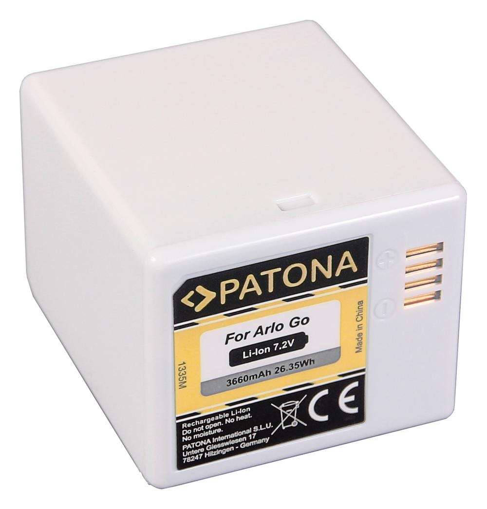Bateria PATONA para Arlo Go VM4410 VML4030 Bateria PATONA para Arlo Go VM4410 VML4030