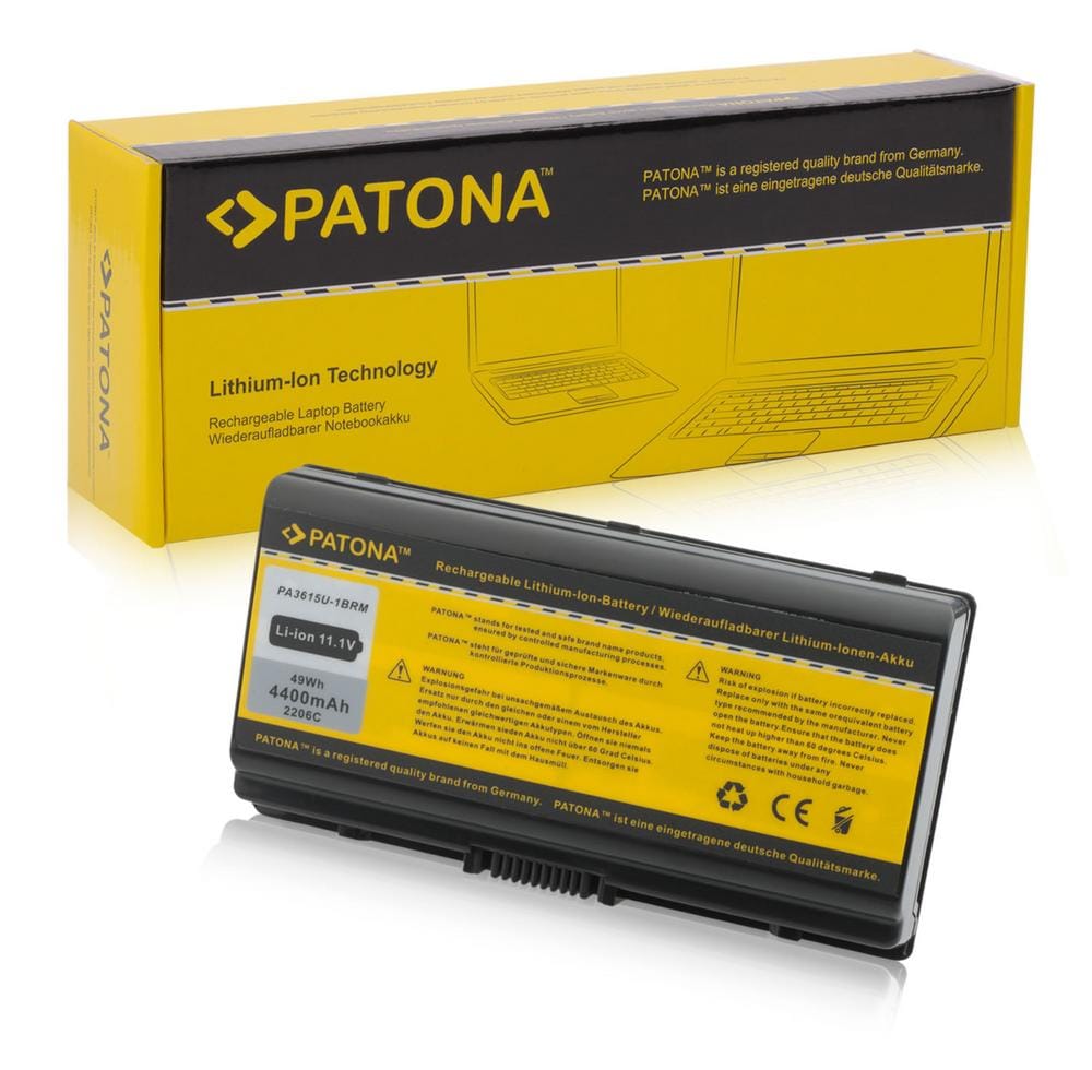 PATONA Battery for Toshiba PA3615U PABAS115 PA3615U-1BRS PA3615U-1BRM