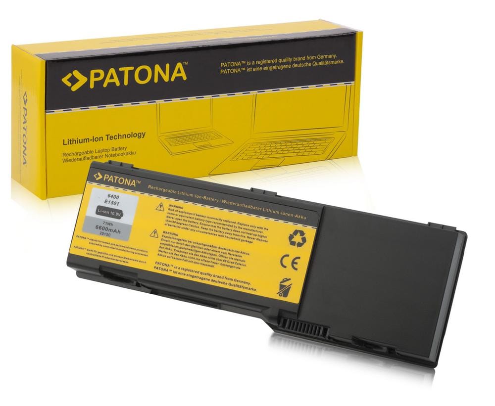 PATONA Battery for Dell Inspiron 6400 E1501 Latitude 131L 6600mAh PATONA Battery for Dell Inspiron 6400 E1501 Latitude 131L 6600mAh