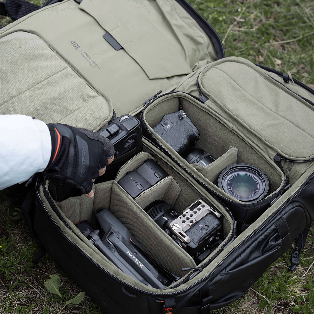 Mochila PGYTECH OnePro 30L + Camera Insert M Flex Mochila PGYTECH OnePro 30L + Camera Insert M Flex