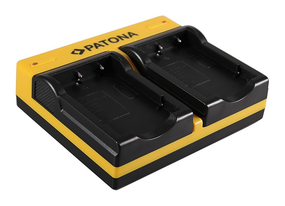 PATONA Caricatore Dual per Fujifilm NP-40 Finepix F30 F-30 F31 F-31 F31fd F-31fd F402 incl. Cavo Micro-USB PATONA Caricatore Dual per Fujifilm NP-40 Finepix F30 F-30 F31 F-31 F31fd F-31fd F402 incl. Cavo Micro-USB