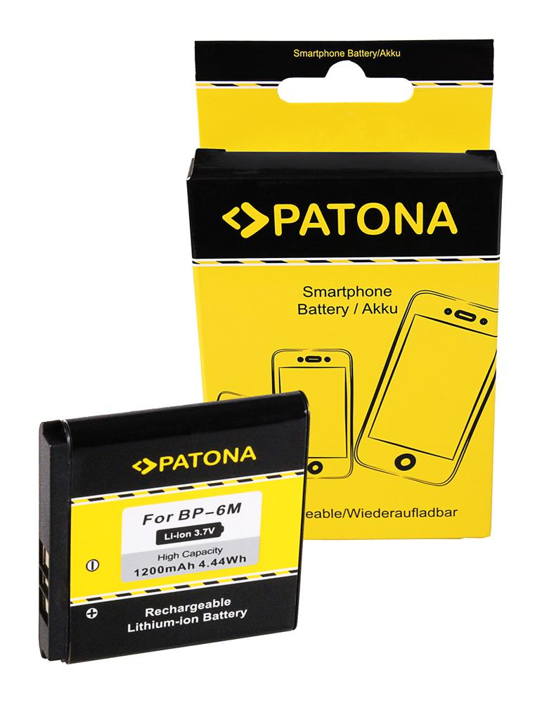 PATONA Battery for Nokia BP-6M 3250 6151 6233 6234 6280 6288 9300 PATONA Battery for Nokia BP-6M 3250 6151 6233 6234 6280 6288 9300