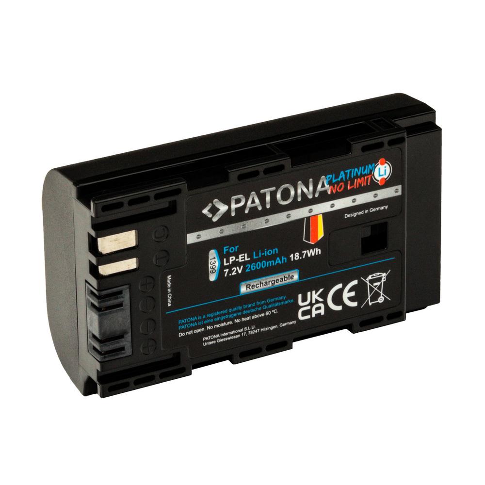 PATONA Platinum Batteria per Canon LP-EL Speedlite EL-1 DS401231 PATONA Platinum Batteria per Canon LP-EL Speedlite EL-1 DS401231