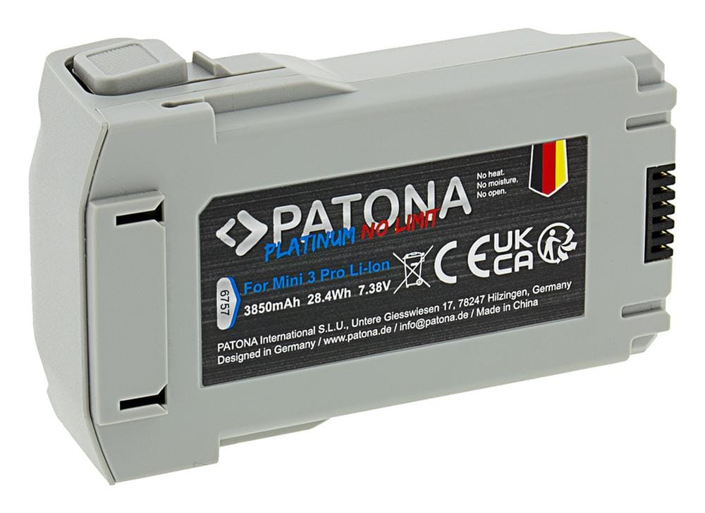 PATONA Platinum Batterie pour DJI Mini 3 et DJI Mini 3 Pro CP.MA.00000498.01 PATONA Platinum Batterie pour DJI Mini 3 et DJI Mini 3 Pro CP.MA.00000498.01