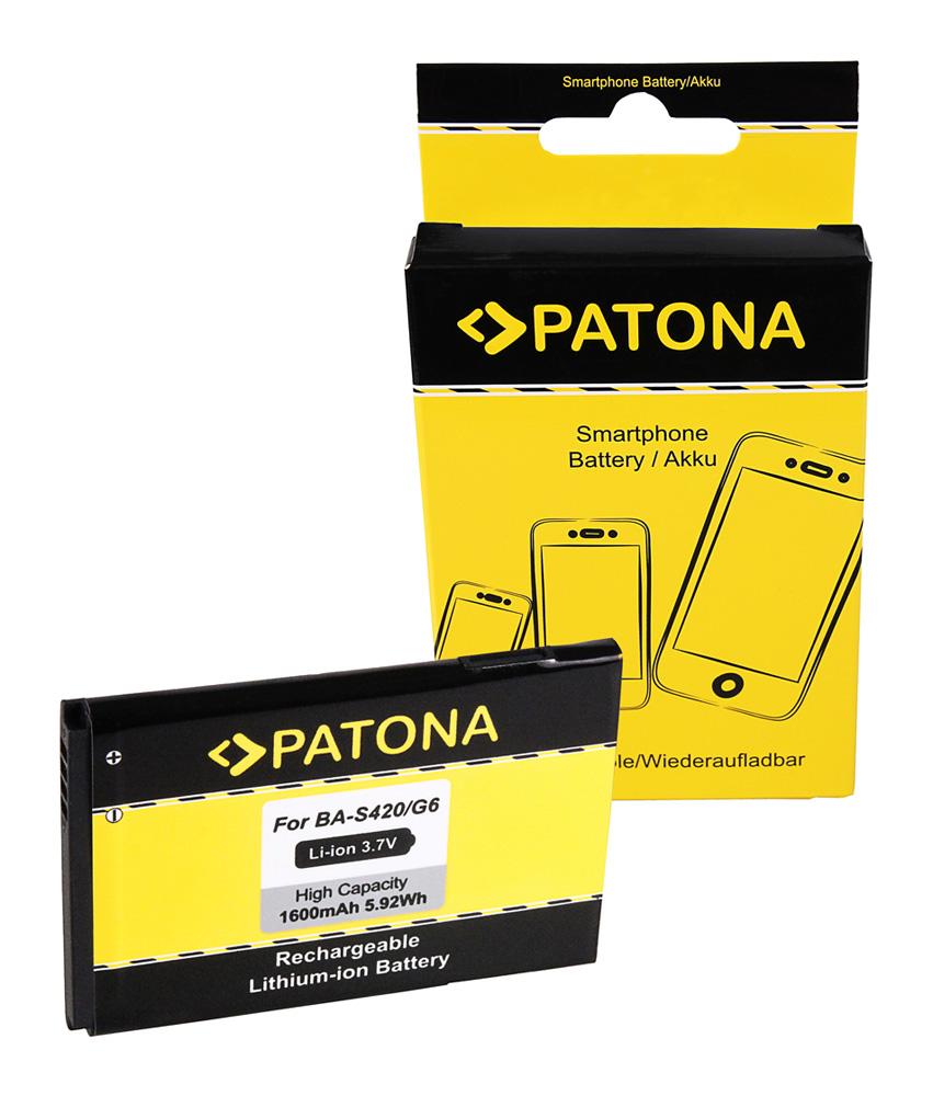 PATONA Battery for HTC BA-S420 HTC 7 Trophy A3333 A6363 T8686 T8689 BA-S440 PATONA Battery for HTC BA-S420 HTC 7 Trophy A3333 A6363 T8686 T8689 BA-S440