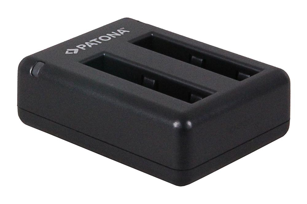 PATONA Carregador Dual Rápido para Xiaomi Yi Xiaoyi YDXJO1XY incl. cabo Micro-USB PATONA Carregador Dual Rápido para Xiaomi Yi Xiaoyi YDXJO1XY incl. cabo Micro-USB