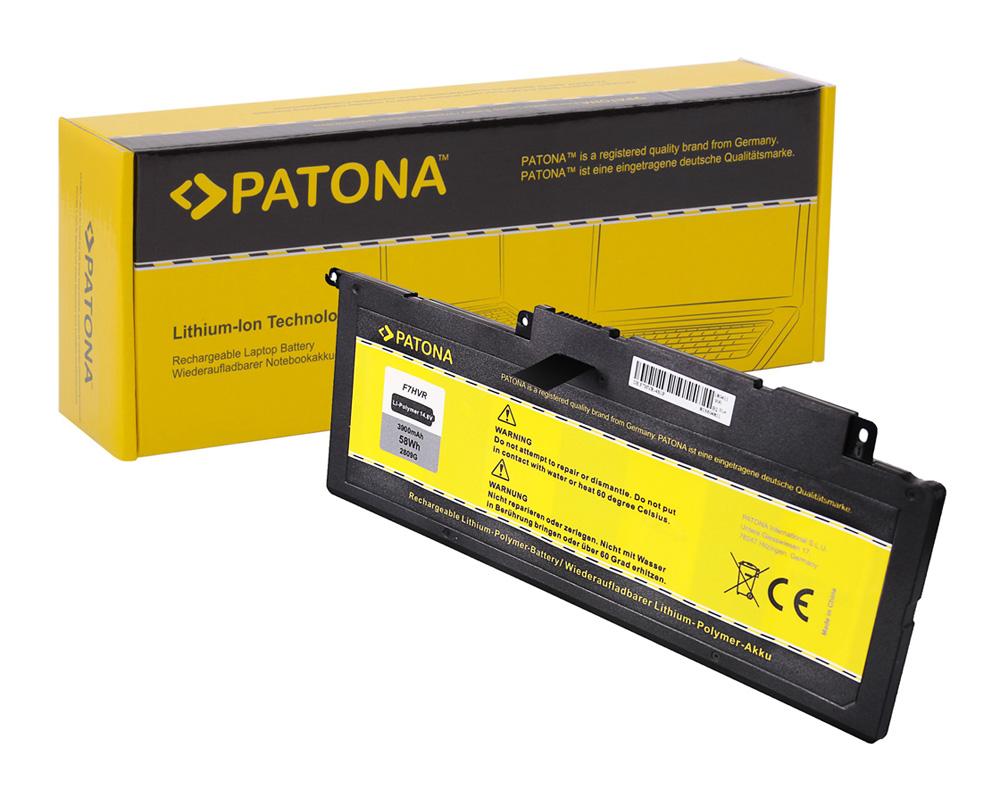PATONA bateria para Dell F7HVR T2T3J G4YJM 062VNH Série Inspiron 17 7737 15 7537