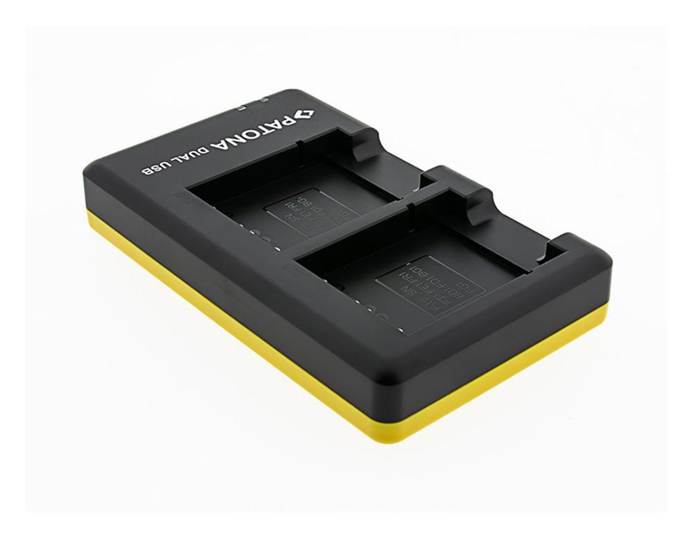 PATONA Carregador rápido dual para Sony NP-BG1 DSC H55 H70 com cabo USB-C