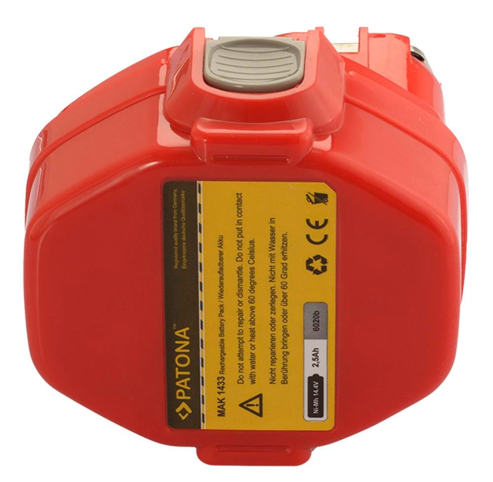 PATONA batteria per utensili Makita 14,4 V 2500 mAh Ni-MH