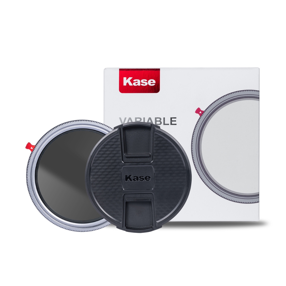 ROUND variable screw-in VND &amp; CPL 1.5-8 stops with lens cap