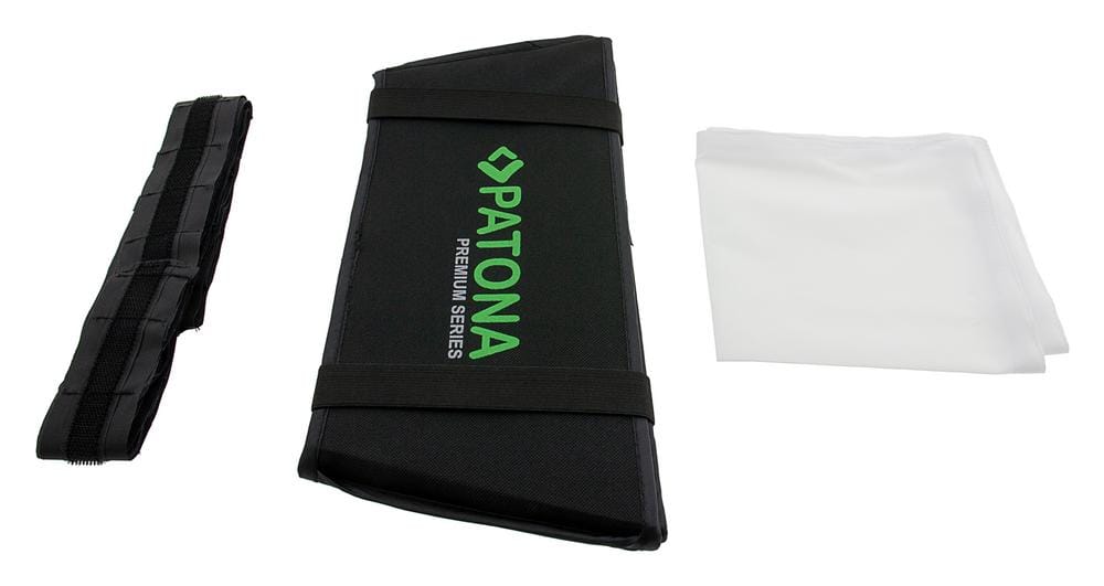 PATONA Premium Softbox with Grid for PATONA LED 60W RGB Photo and Video Light incl. Carry Bag PATONA Premium Softbox with Grid for PATONA LED 60W RGB Photo and Video Light incl. Carry Bag