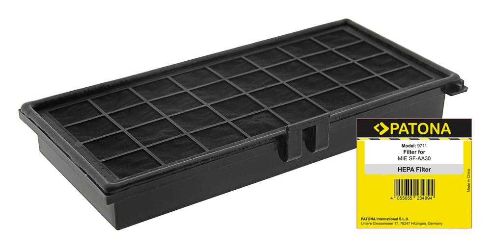 Système de filtre HEPA PATONA avec charbon actif pour Miele SF-AA30 Complete C1 Classic C1 09616080