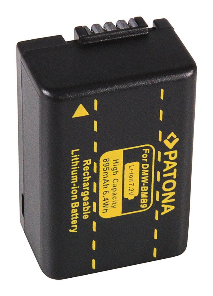 PATONA Batteria per Panasonic DMC-FZ40 FZ45 FZ48 FZ100 BMB9