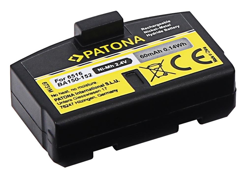PATONA bateria para Sennheiser BA150 BA151 BA152 65161 PATONA bateria para Sennheiser BA150 BA151 BA152 65161
