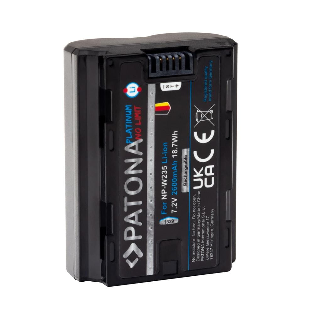 PATONA Platinum Battery for Fuji FinePix NP-W235 XT-4 XT4