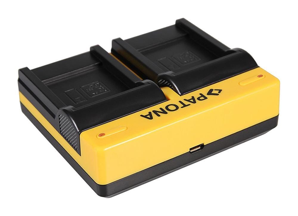 Caricatore Dual PATONA per Sony NP‑BN1 Cybershot DSCT99 DSC T99 DSCTX5 DSC TX5 DSCTX7 con Micro‑USB