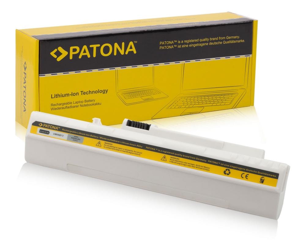 PATONA Battery for Acer Aspire One 571 A110 UM08B31 UM08B52 White PATONA Battery for Acer Aspire One 571 A110 UM08B31 UM08B52 White