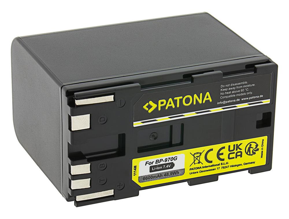 PATONA Akumulator dla Canon BP-925 BP-955 BP-970G BP-975 EOS C100