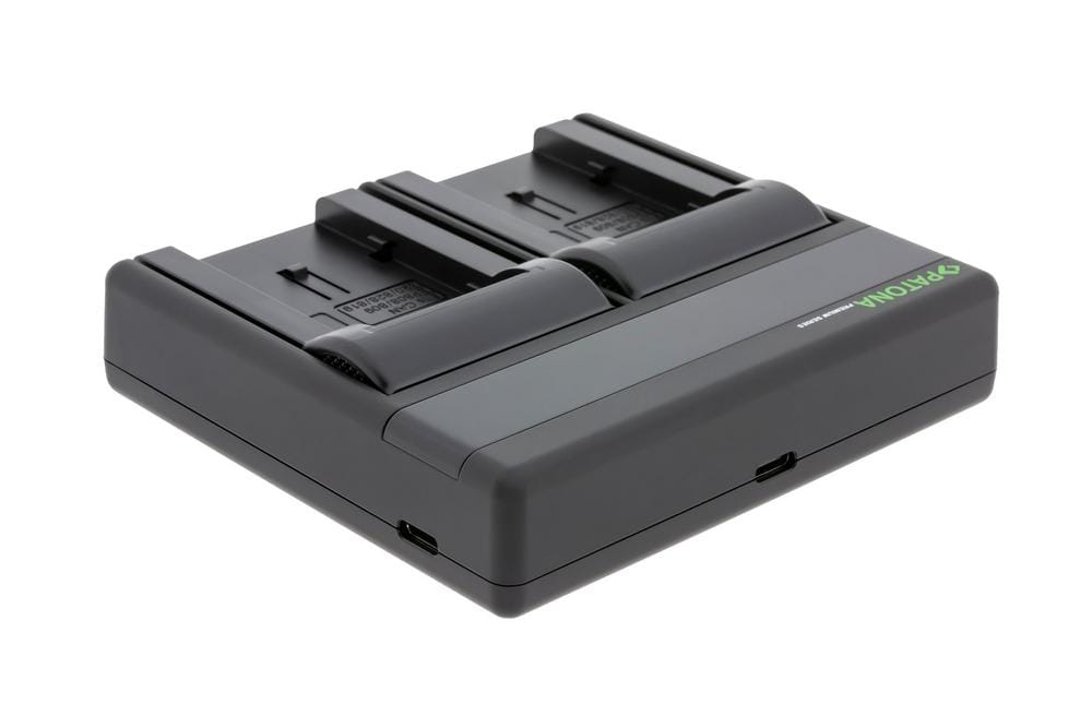 PATONA Premium Dual PD Performance Charger for Canon BP-808 with USB-C Input/Output