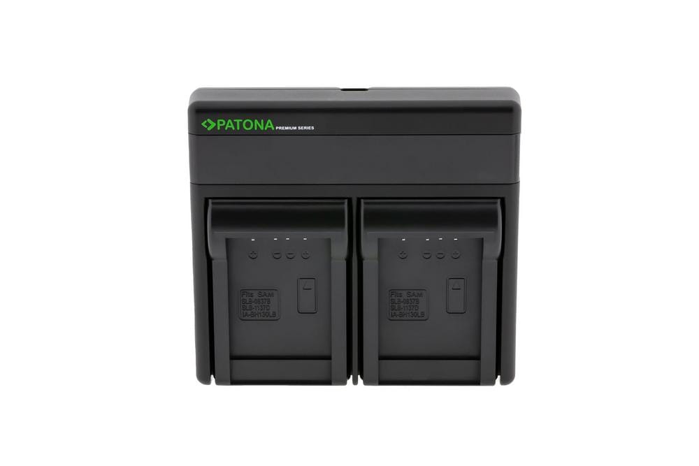 PATONA Premium Dual PD Performance Charger for Samsung SLB-0837B incl. USB‑C input/output PATONA Premium Dual PD Performance Charger for Samsung SLB-0837B incl. USB‑C input/output