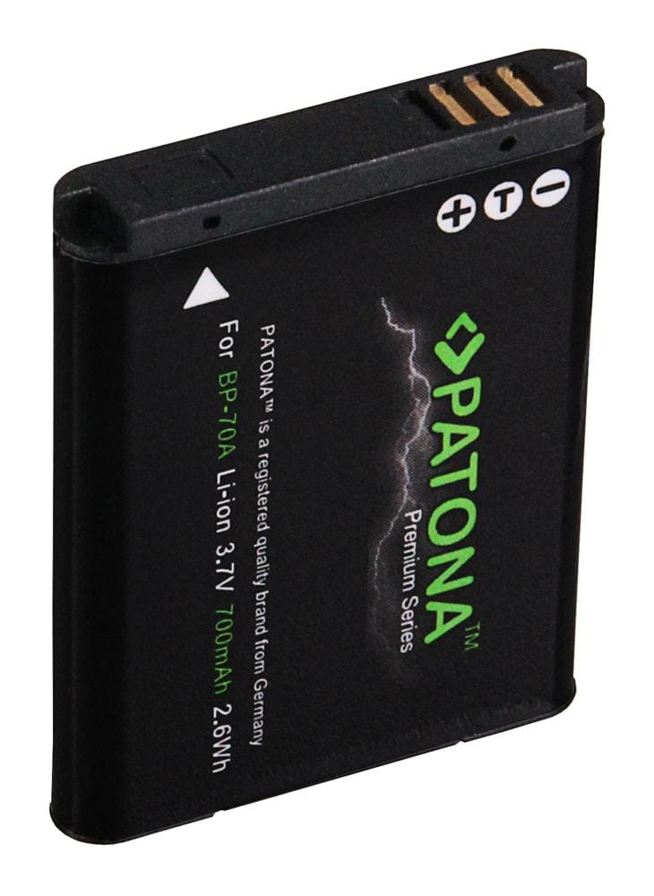 PATONA Premium batería para Samsung ES-65 ES-70 PL-80 PL-100 BP-70A BP70A