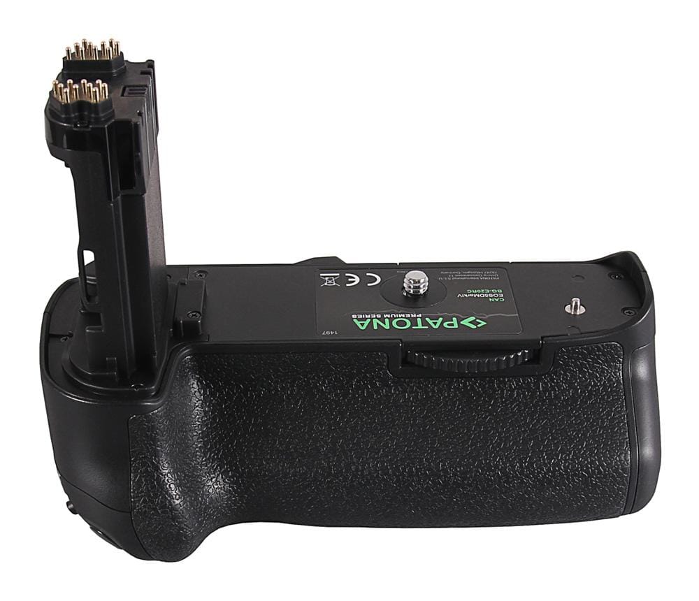 PATONA Impugnatura Batteria Premium per Canon EOS 5D Mark IV BG‑E20RC con 2 slot LP‑E6N e telecomando IR PATONA Impugnatura Batteria Premium per Canon EOS 5D Mark IV BG‑E20RC con 2 slot LP‑E6N e telecomando IR