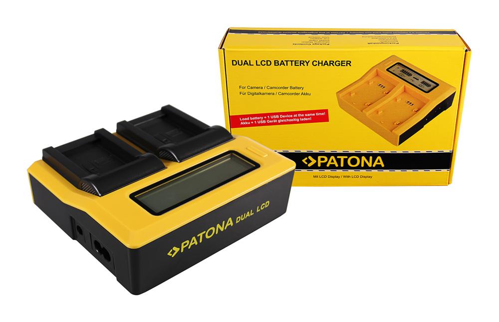 PATONA Dual LCD USB Charger for Oregon ICP103446 Scientific ATC9K PATONA Dual LCD USB Charger for Oregon ICP103446 Scientific ATC9K