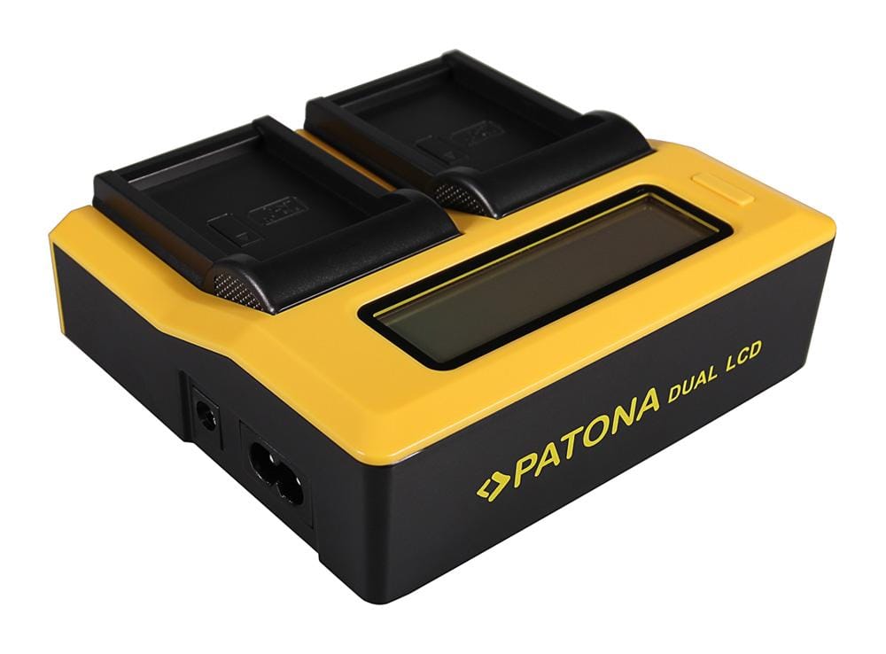 PATONA Dual LCD USB Charger for Kodak LB070 LB-070