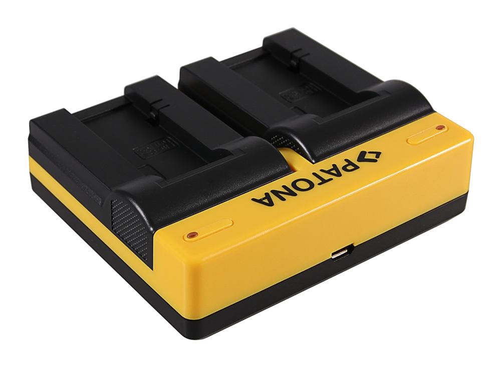 PATONA Dual Charger for Sony NP-FC10 Cyber-shot Point & Shoot DSCP DSC-P DSCP10 DSC-P10 with Micro-USB Cable