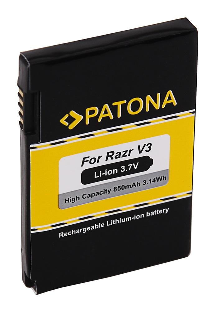 PATONA akumulator do Motorola Razr V3 Lifestyle 285 Pebl U6 Prolife PATONA akumulator do Motorola Razr V3 Lifestyle 285 Pebl U6 Prolife