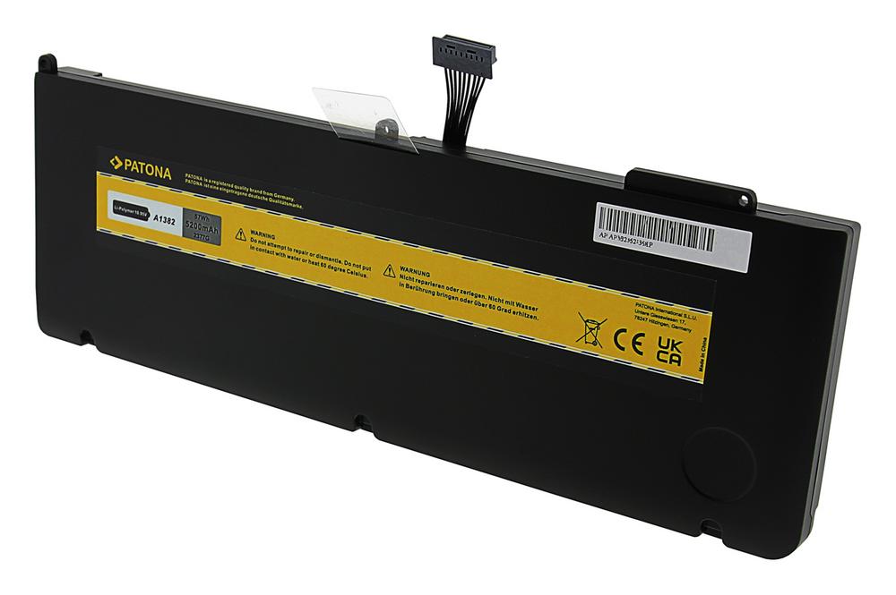 PATONA Bateria para Apple MacBook Pro de 15 polegadas A1286 2011-2012 A1382 i7 Série Unibody