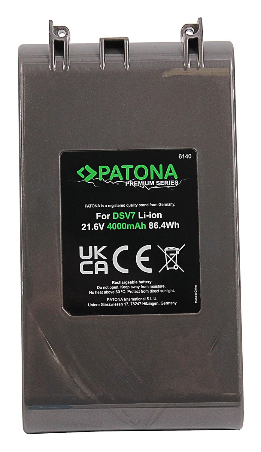 PATONA Batterie Premium 4000mAh pour Dyson V7 Motorhead, Trigger, Animal, Auto+Bateau, Absolute, SV11 (968670-02, 968670-03) PATONA Batterie Premium 4000mAh pour Dyson V7 Motorhead, Trigger, Animal, Auto+Bateau, Absolute, SV11 (968670-02, 968670-03)