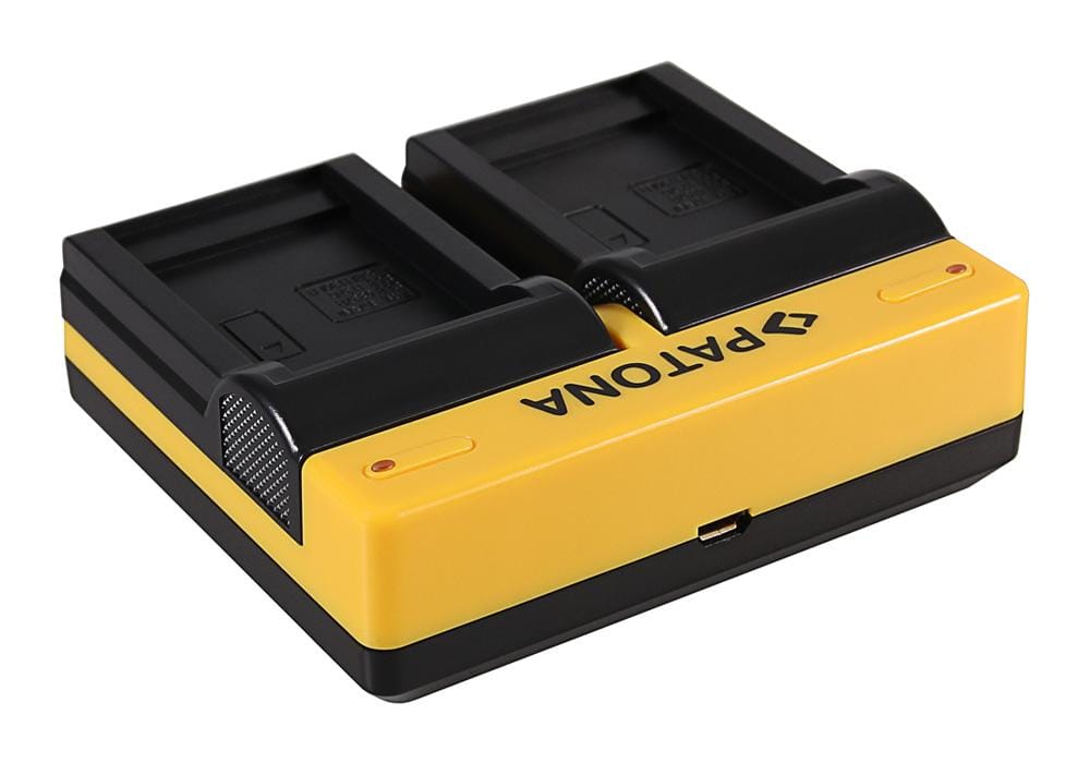 Caricatore Duale PATONA per Samsung SLB-0837B IA‑BH130C IA‑BH130LB Digimax i85 L74 wide con Micro‑USB Caricatore Duale PATONA per Samsung SLB-0837B IA‑BH130C IA‑BH130LB Digimax i85 L74 wide con Micro‑USB