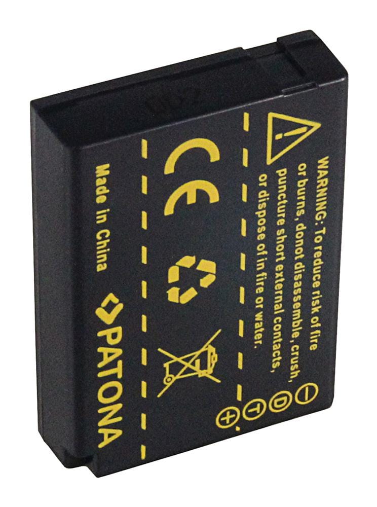 PATONA Batteria per Panasonic Lumix DMC-TZ6 TZ7 ZS1 ZS3 DMW-BCG10E
