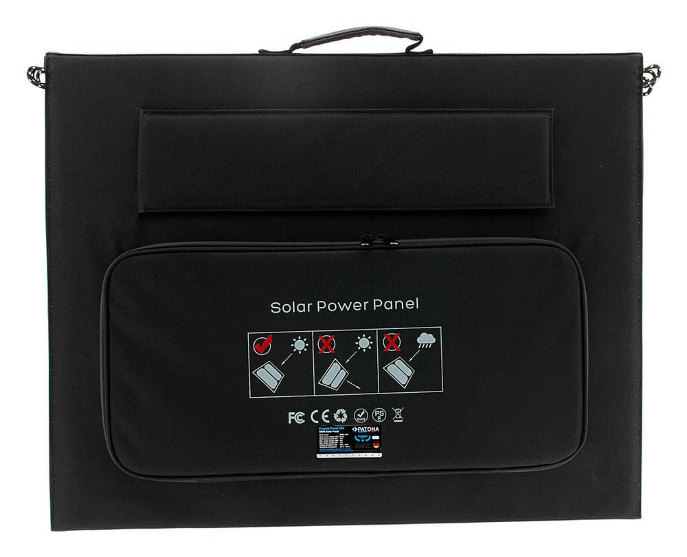 PATONA Platinum 200W modulo solare pieghevole 4-facce con uscita DC