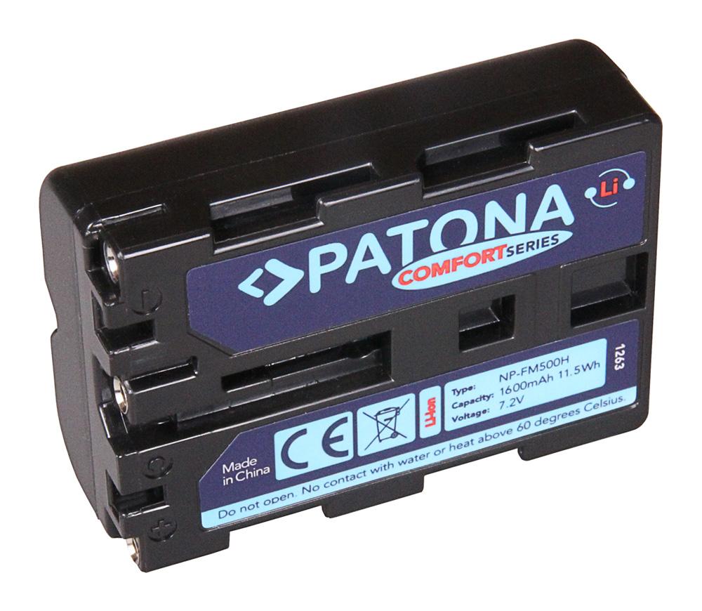 PATONA Comfort Battery for Sony NP-FM500H Alpha DSLR-A100 DSLR-A100H 57 65 PATONA Comfort Battery for Sony NP-FM500H Alpha DSLR-A100 DSLR-A100H 57 65