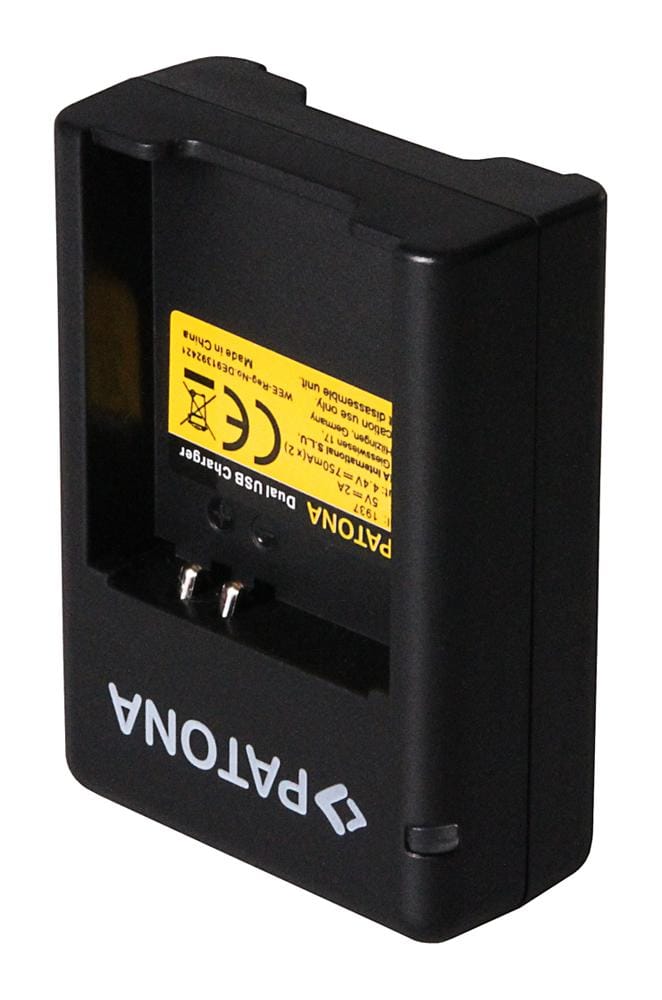 PATONA Carregador Dual Rápido para Samsung Gear 360 EB-BC200ABE com Cabo Micro-USB