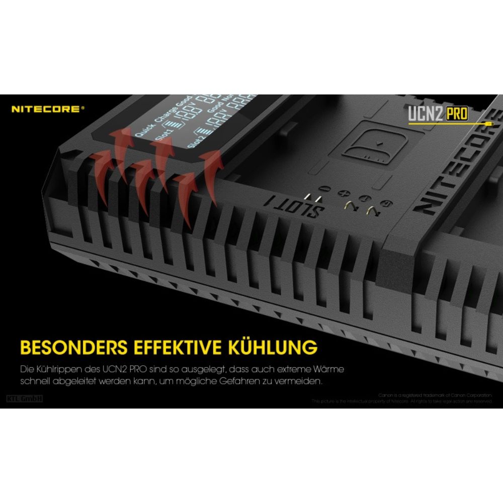Nitecore UCN 2  PRO Charger Nitecore UCN 2  PRO Charger