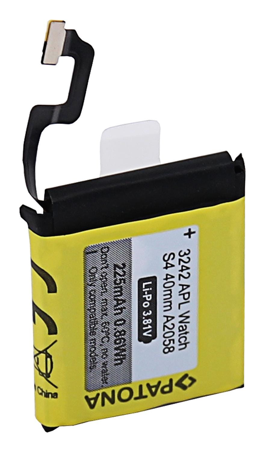 Bateria PATONA para Apple Watch Série 4 40mm A2058