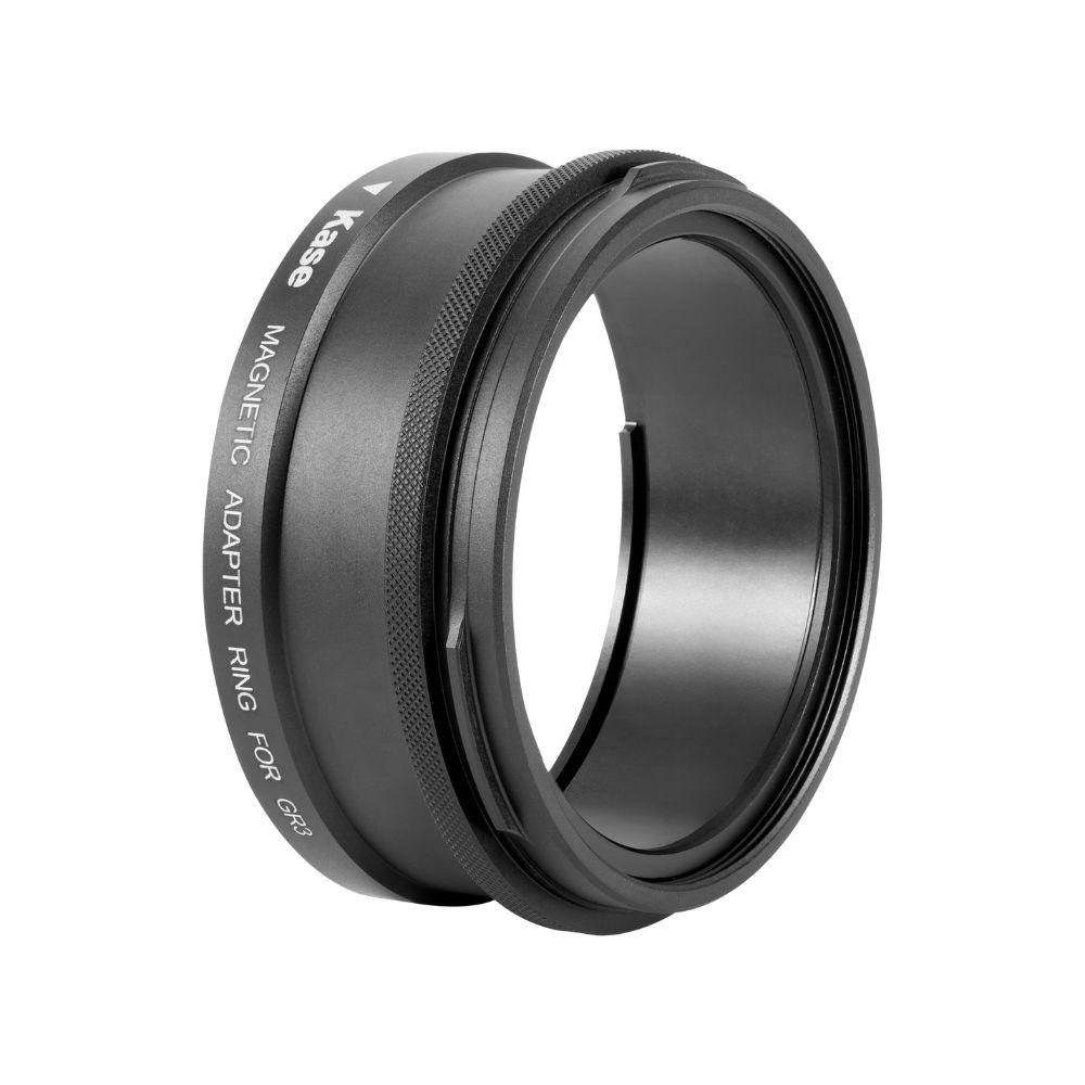 Anel adaptador de filtro Ricoh GR III para utilização de filtros magnéticos redondos de 49 mm Anel adaptador de filtro Ricoh GR III para utilização de filtros magnéticos redondos de 49 mm