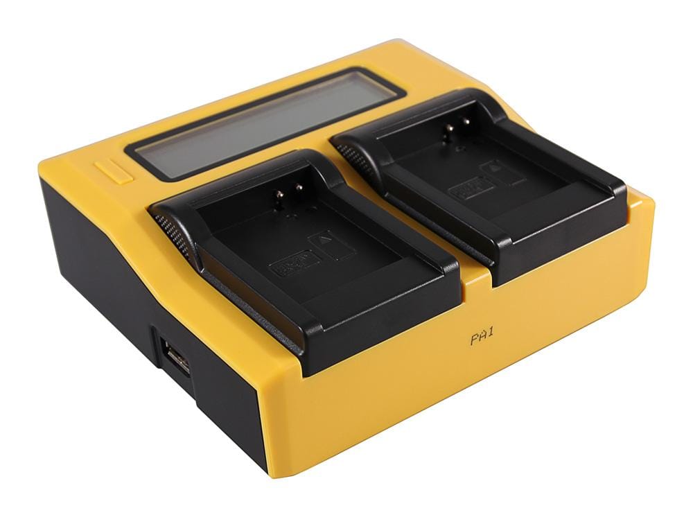 PATONA Carregador Dual LCD USB para Panasonic DMW-BCM13 Lumix DMCFT5 DMC-FT5 DMCFT51 DMCTS5 DMC-TS5 PATONA Carregador Dual LCD USB para Panasonic DMW-BCM13 Lumix DMCFT5 DMC-FT5 DMCFT51 DMCTS5 DMC-TS5