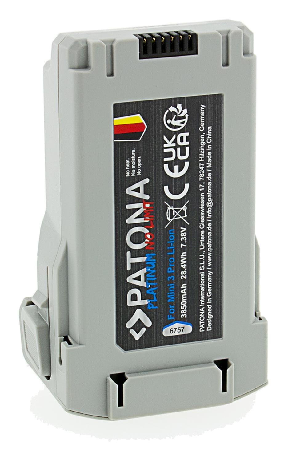 PATONA Platinum Batterie pour DJI Mini 3 et DJI Mini 3 Pro CP.MA.00000498.01 PATONA Platinum Batterie pour DJI Mini 3 et DJI Mini 3 Pro CP.MA.00000498.01