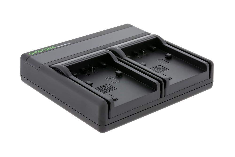 PATONA Premium Dual PD Performance Charger for Sony NP-FP50 with USB-C input/output