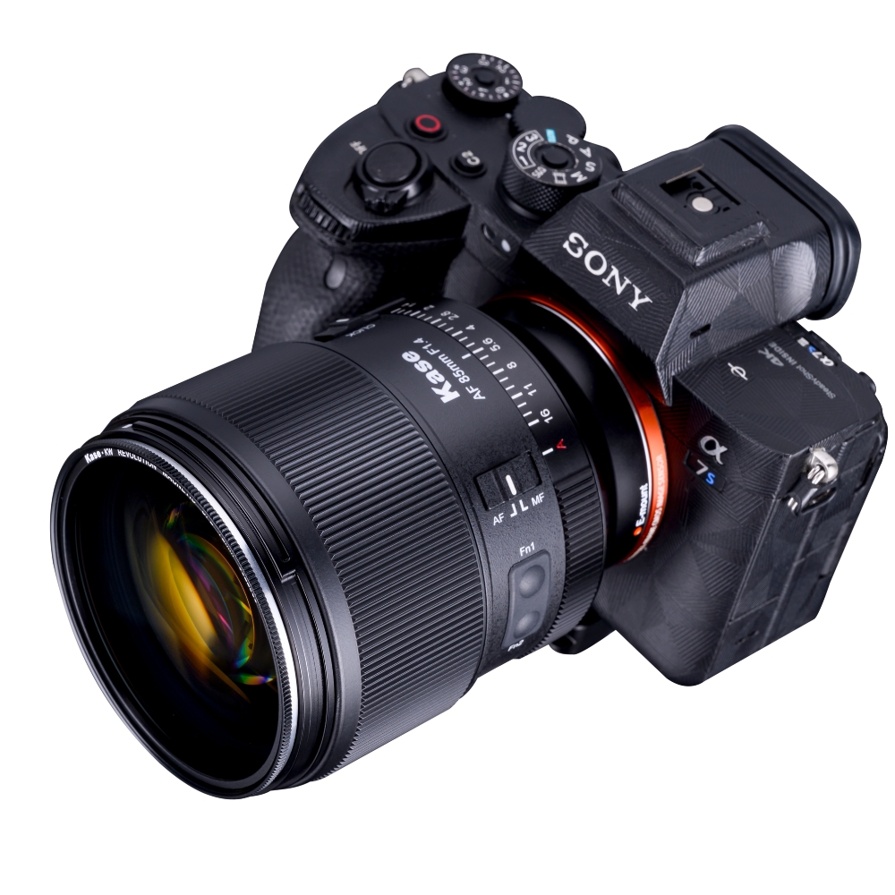 Kase 85mm F1.4 - Obiettivo premium con attacco Z di Nikon con tecnologia a filtri magnetici