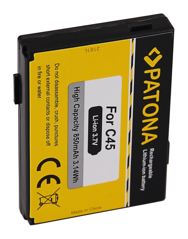 PATONA batteria per BenQ C45 A50 M50 MT50 e Siemens C45 A50 M50 MT50